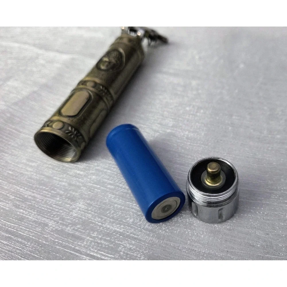 Kemei KM-1974A Cordless Hair Clipper Buddha‎ Gold Silver Tone Razor Shaver